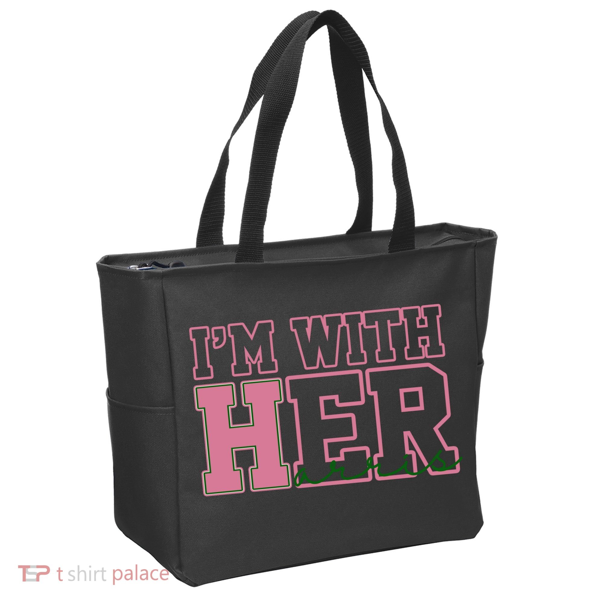 Im With Her Kamala Harris 2024 President Vote Tote Bag