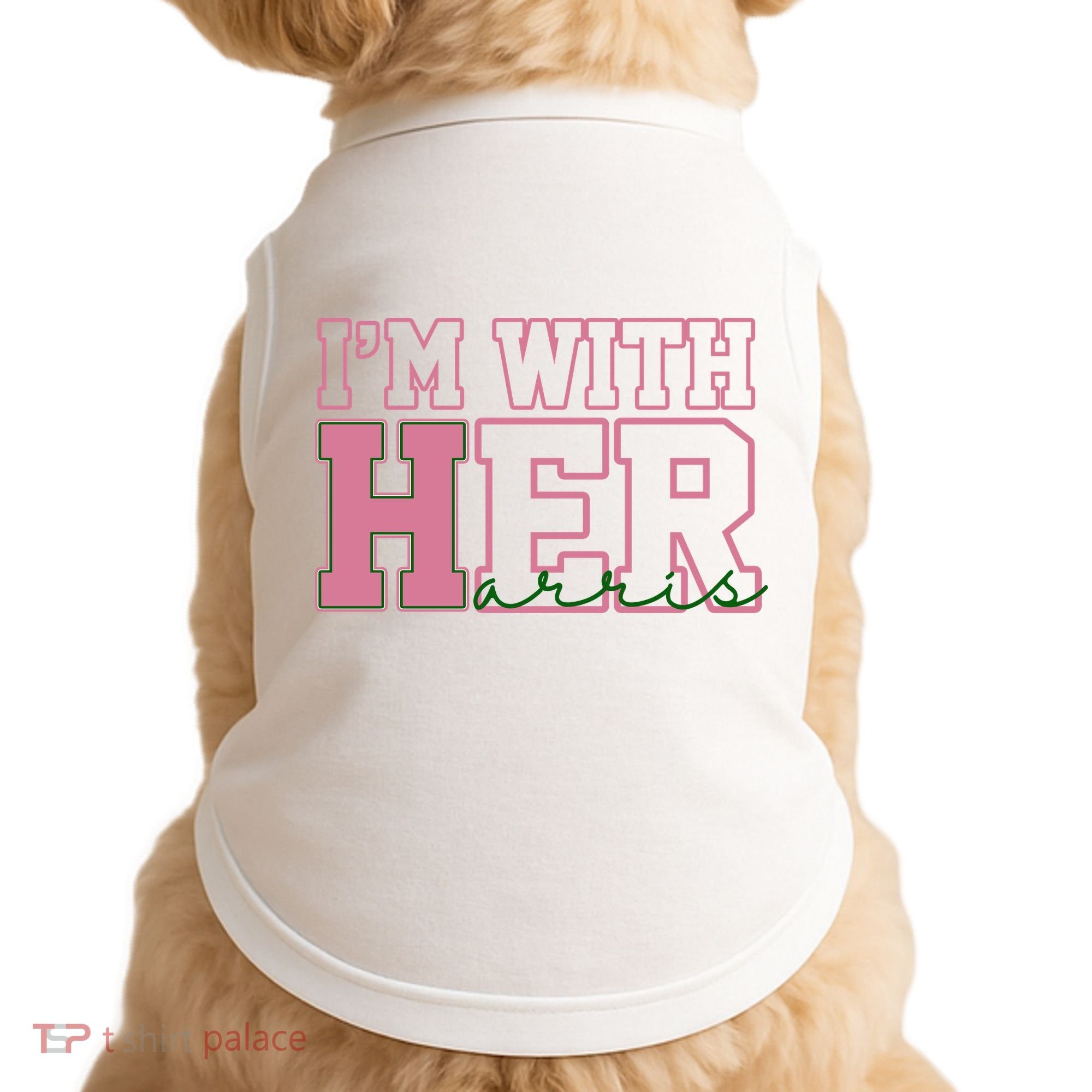Im With Her Kamala Harris 2024 President Vote Doggie Tank