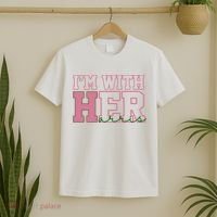 Im With Her Kamala Harris 2024 President Vote T-Shirt thumb 2