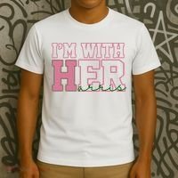 Im With Her Kamala Harris 2024 President Vote T-Shirt thumb 3