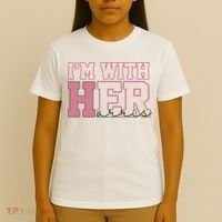Im With Her Kamala Harris 2024 President Vote T-Shirt thumb 4