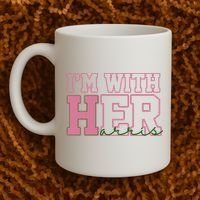Im With Her Kamala Harris 2024 President Vote Coffee Mug thumb 2