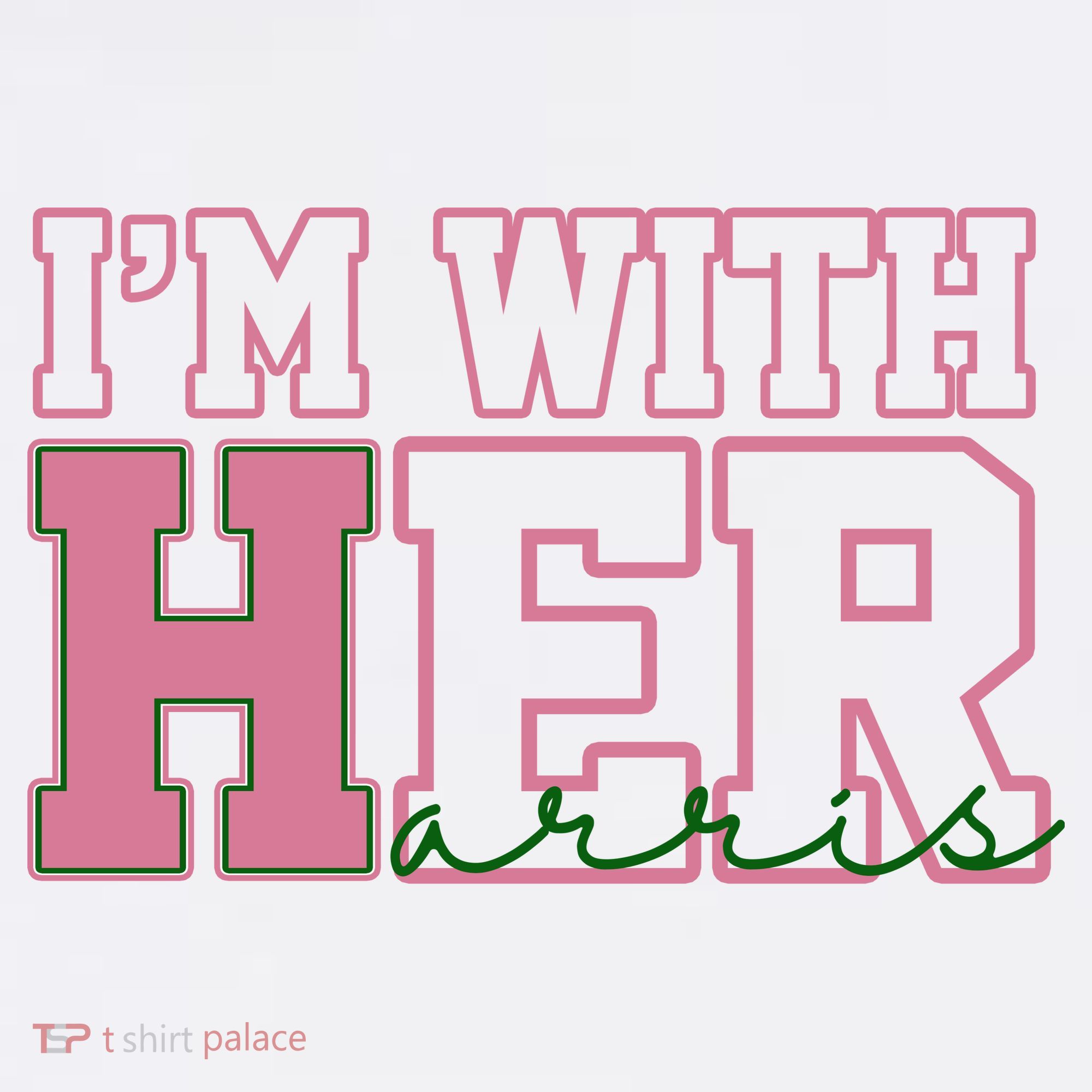 Im With Her Kamala Harris 2024 President Vote Women's Hoodie