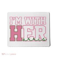 Im With Her Kamala Harris 2024 President Vote Mousepad thumb 0