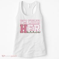 Im With Her Kamala Harris 2024 President Vote Women's Tank Top thumb 0