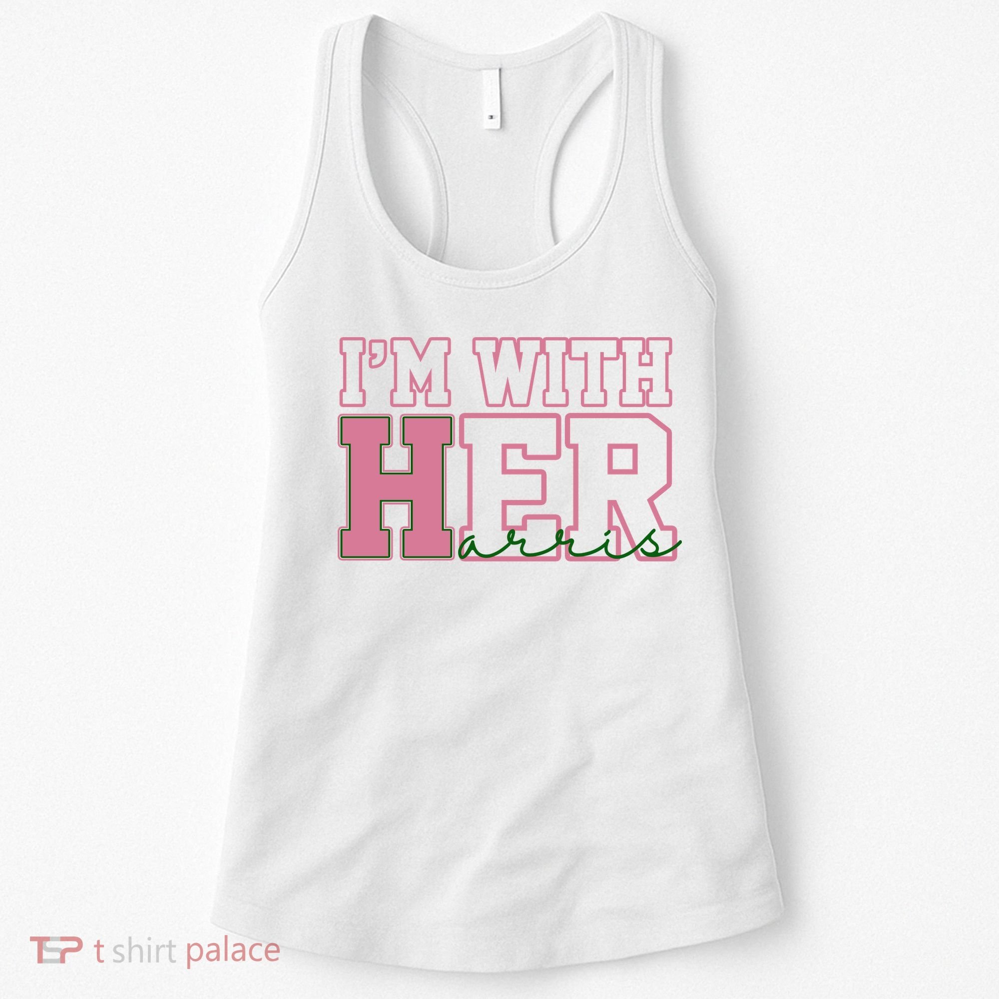 Im With Her Kamala Harris 2024 President Vote Women's Tank Top