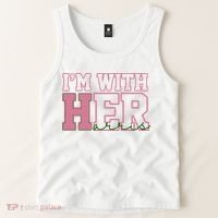 Im With Her Kamala Harris 2024 President Vote Tank Top thumb 2