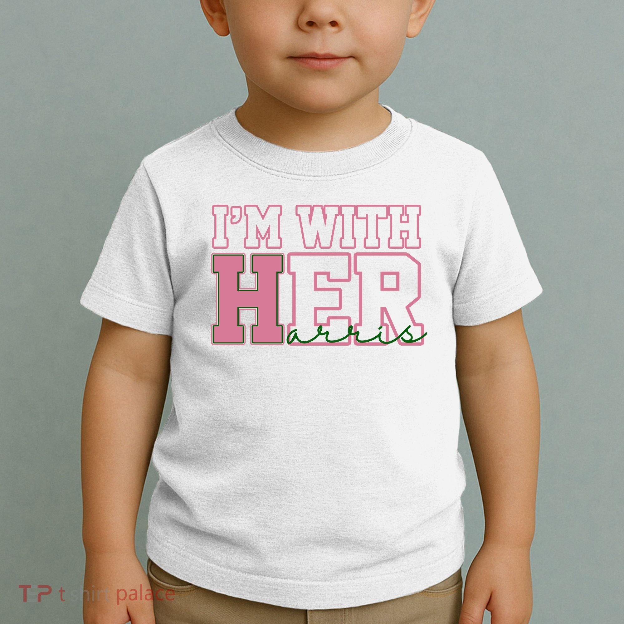 Im With Her Kamala Harris 2024 President Vote Toddler T-Shirt