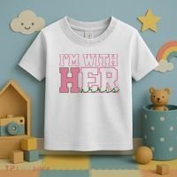 Im With Her Kamala Harris 2024 President Vote Toddler T-Shirt thumb 3