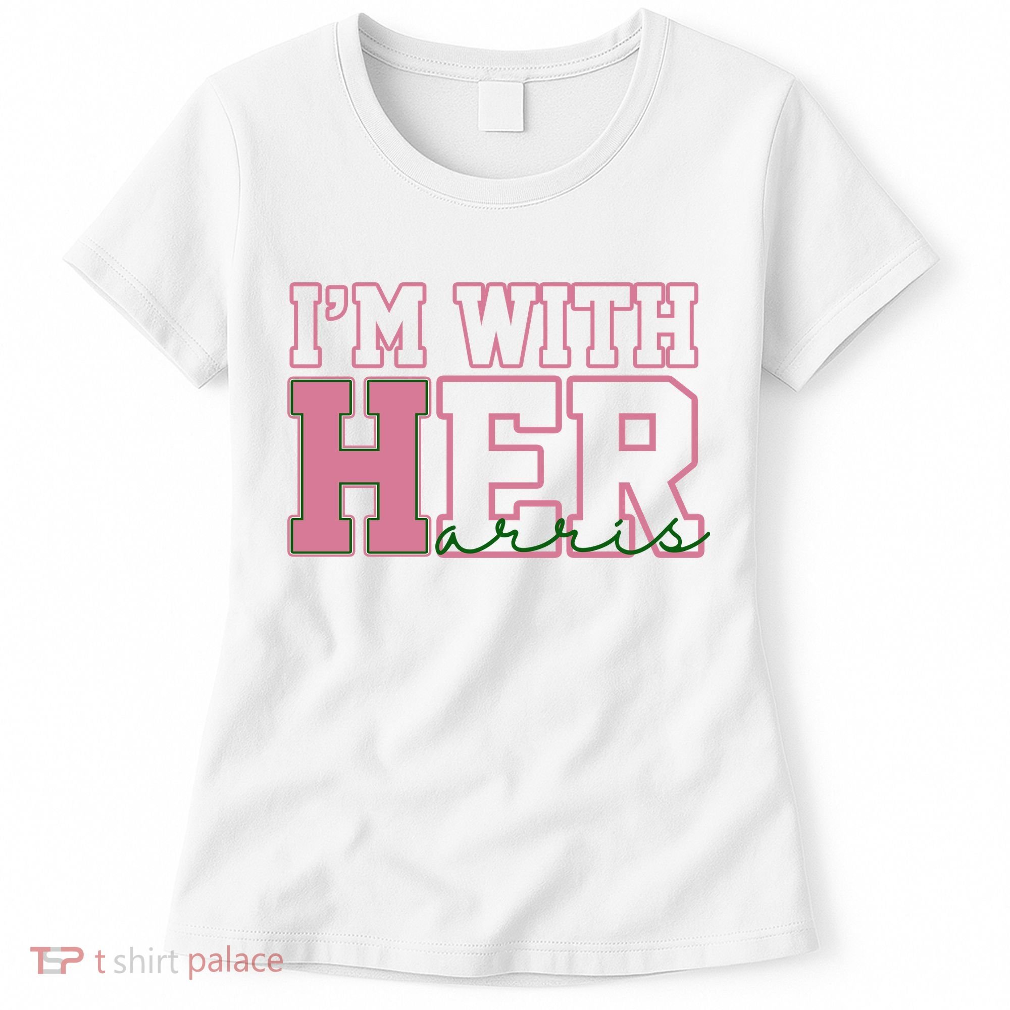 Im With Her Kamala Harris 2024 President Vote Women's T-Shirt