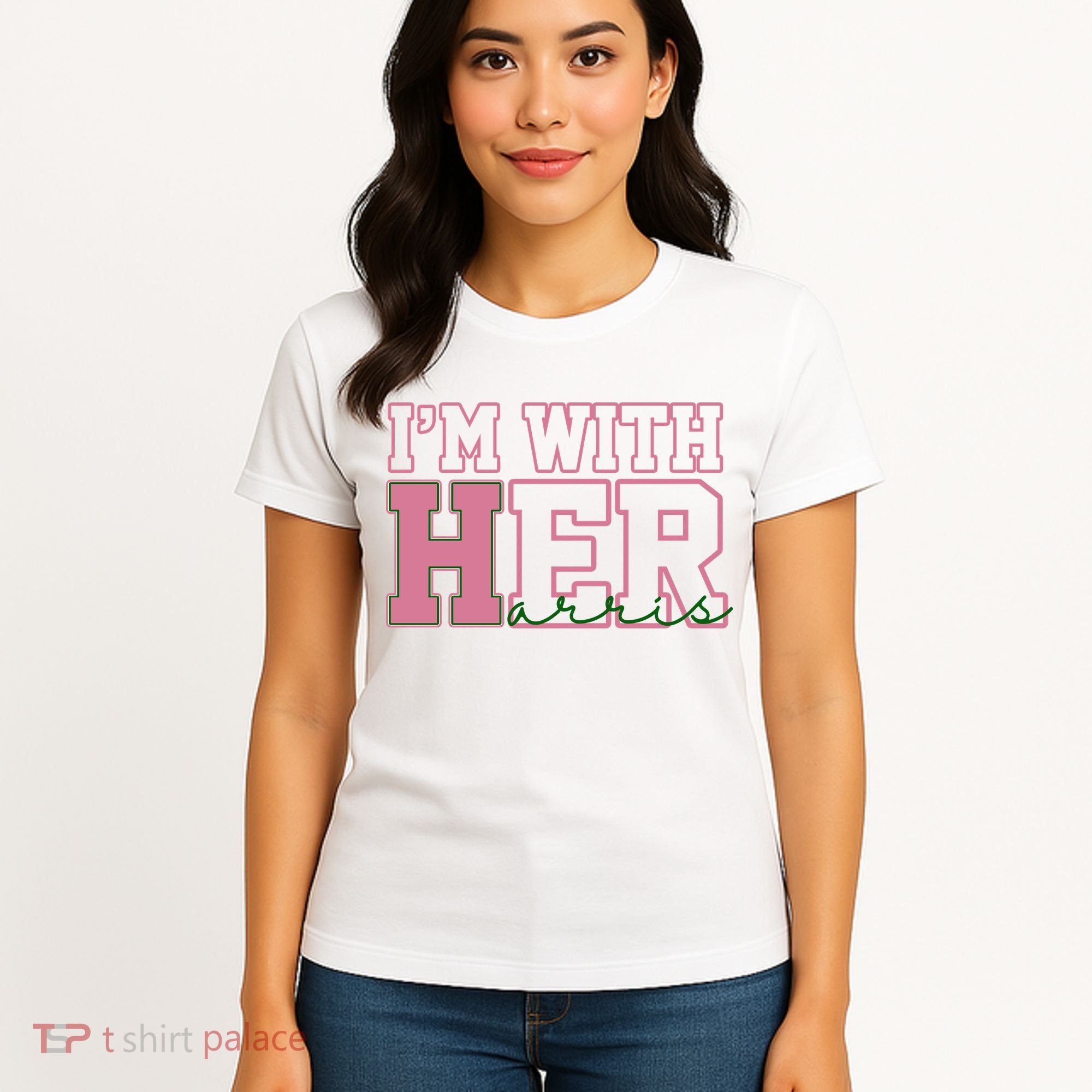 Im With Her Kamala Harris 2024 President Vote Women's T-Shirt