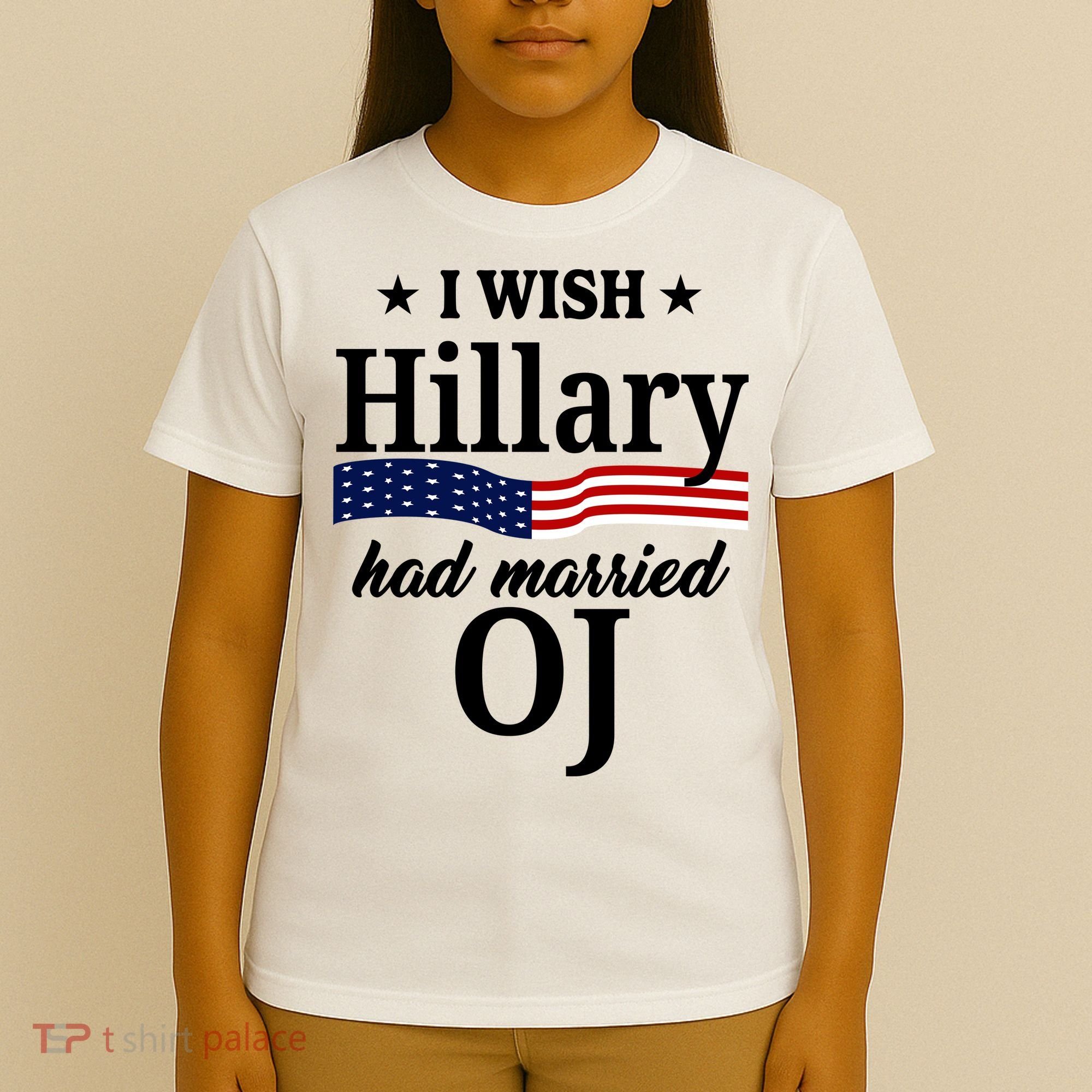 I Wish Hillary Had Married Oj Funny Politcal T-Shirt