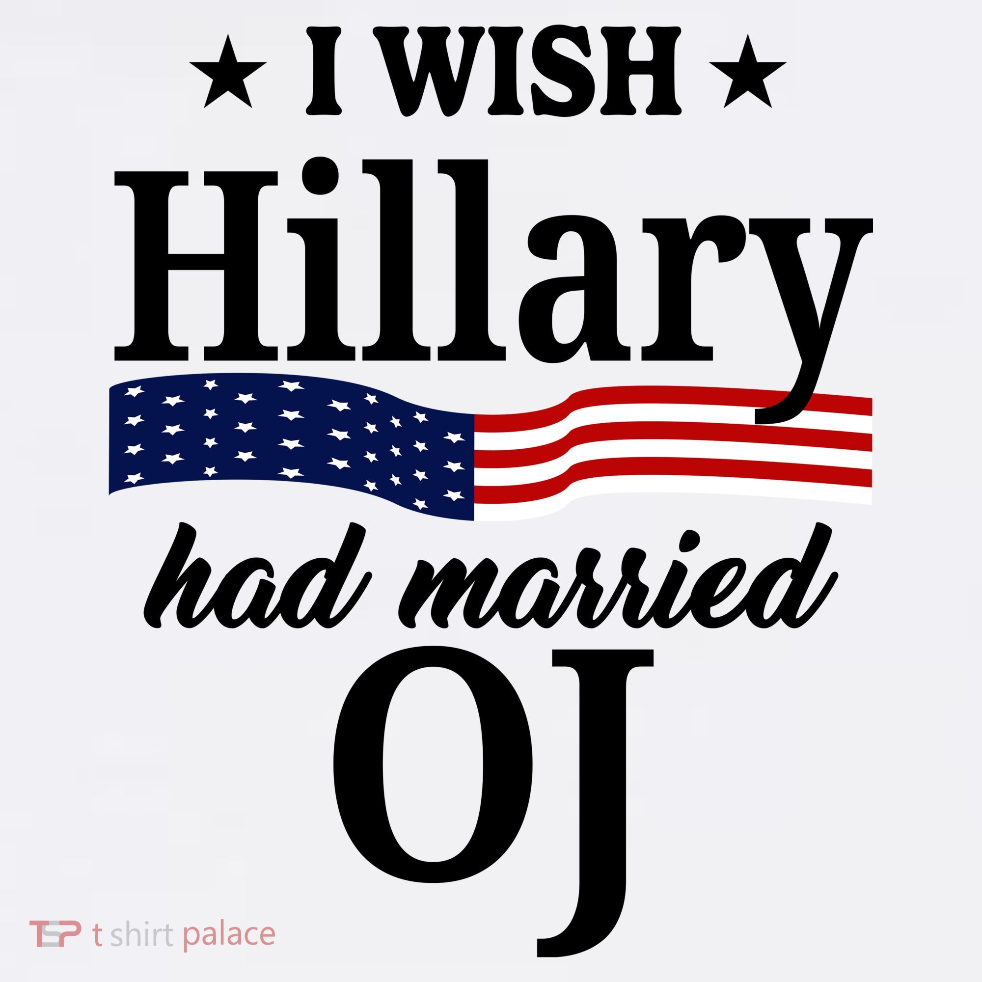 I Wish Hillary Had Married Oj Funny Politcal Mousepad