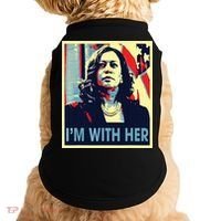 Im With Her Kamala Vote For 2024 President Kamala Harris Doggie Tank thumb 0
