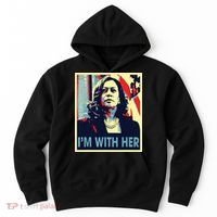Im With Her Kamala Vote For 2024 President Kamala Harris Hoodie thumb 0