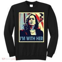 Im With Her Kamala Vote For 2024 President Kamala Harris Sweatshirt thumb 0