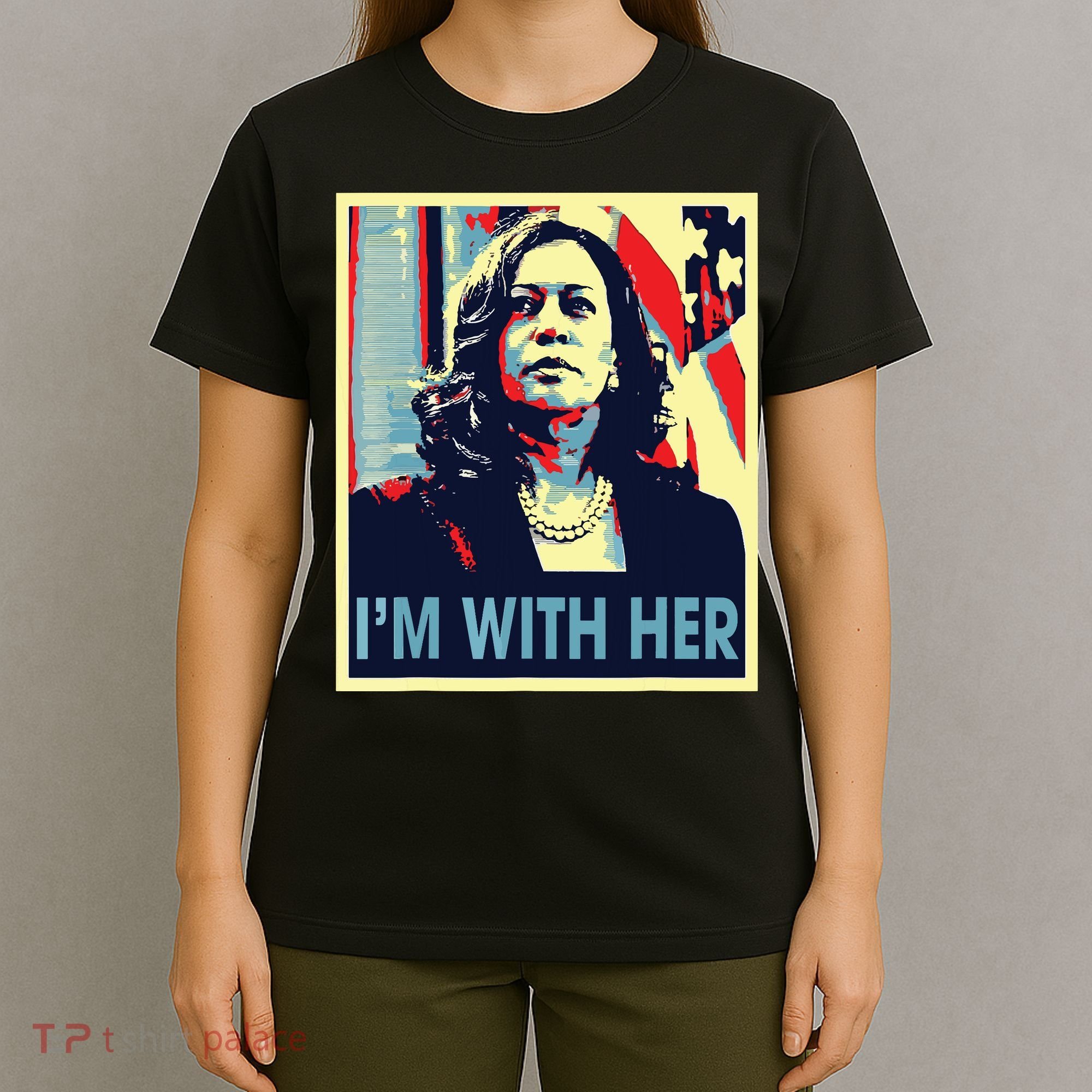Im With Her Kamala Vote For 2024 President Kamala Harris T-Shirt