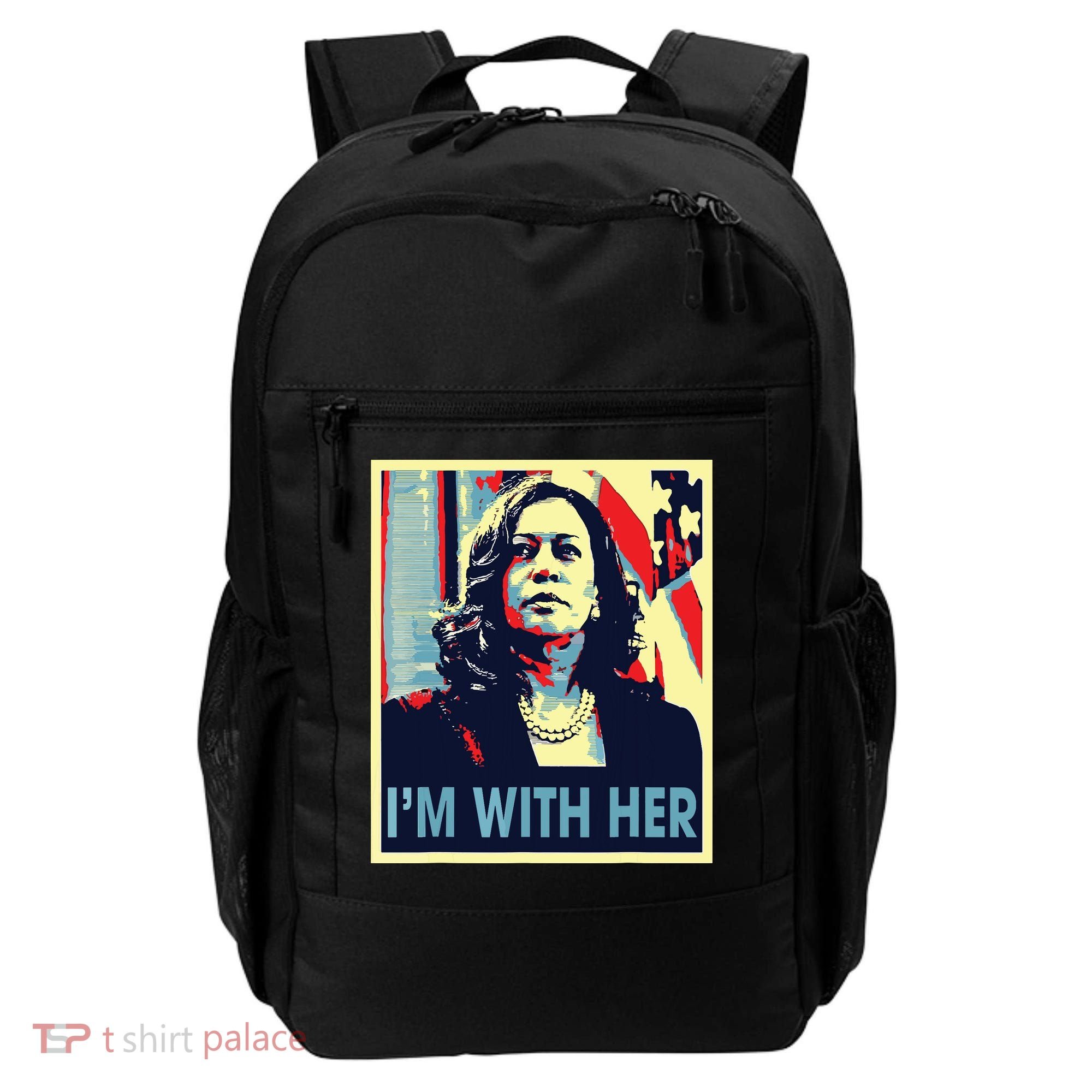 Im With Her Kamala Vote For 2024 President Kamala Harris Backpack