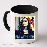 Im With Her Kamala Vote For 2024 President Kamala Harris Coffee Mug thumb 0