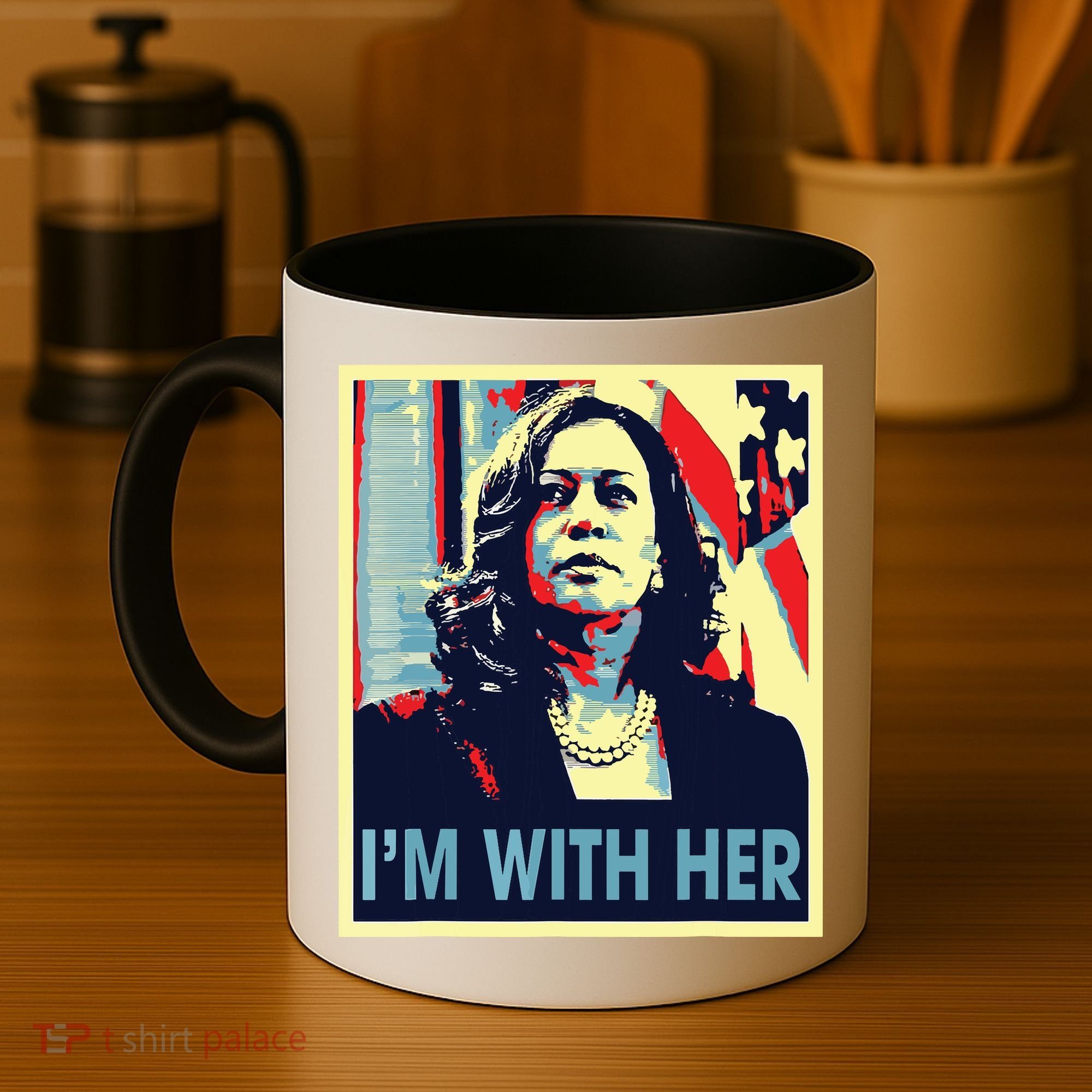 Im With Her Kamala Vote For 2024 President Kamala Harris Coffee Mug