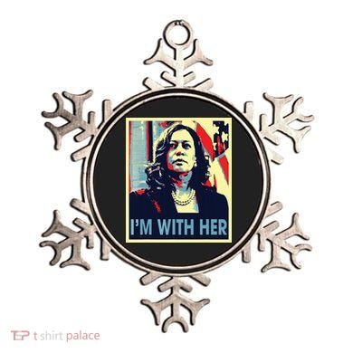 Im With Her Kamala Vote For 2024 President Kamala Harris Ornament