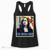 Im With Her Kamala Vote For 2024 President Kamala Harris Women's Tank Top thumb 0
