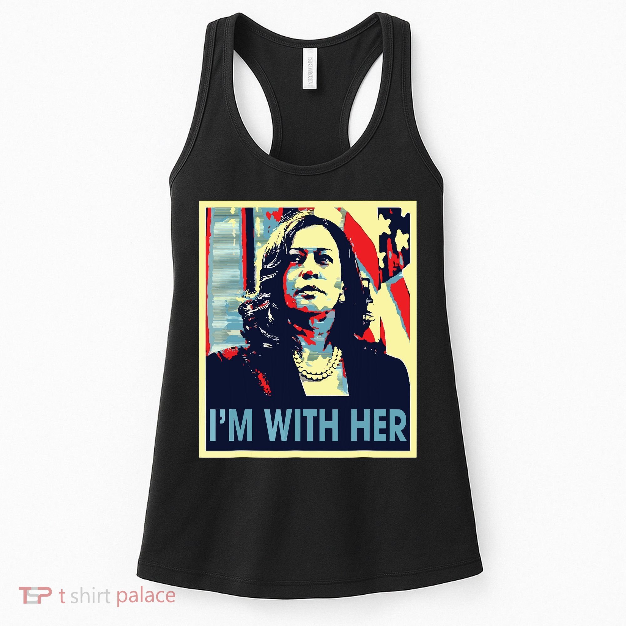 Im With Her Kamala Vote For 2024 President Kamala Harris Women's Tank Top