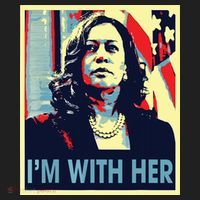 Im With Her Kamala Vote For 2024 President Kamala Harris Hat thumb 2