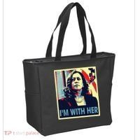 Im With Her Kamala Vote For 2024 President Kamala Harris Tote Bag thumb 2