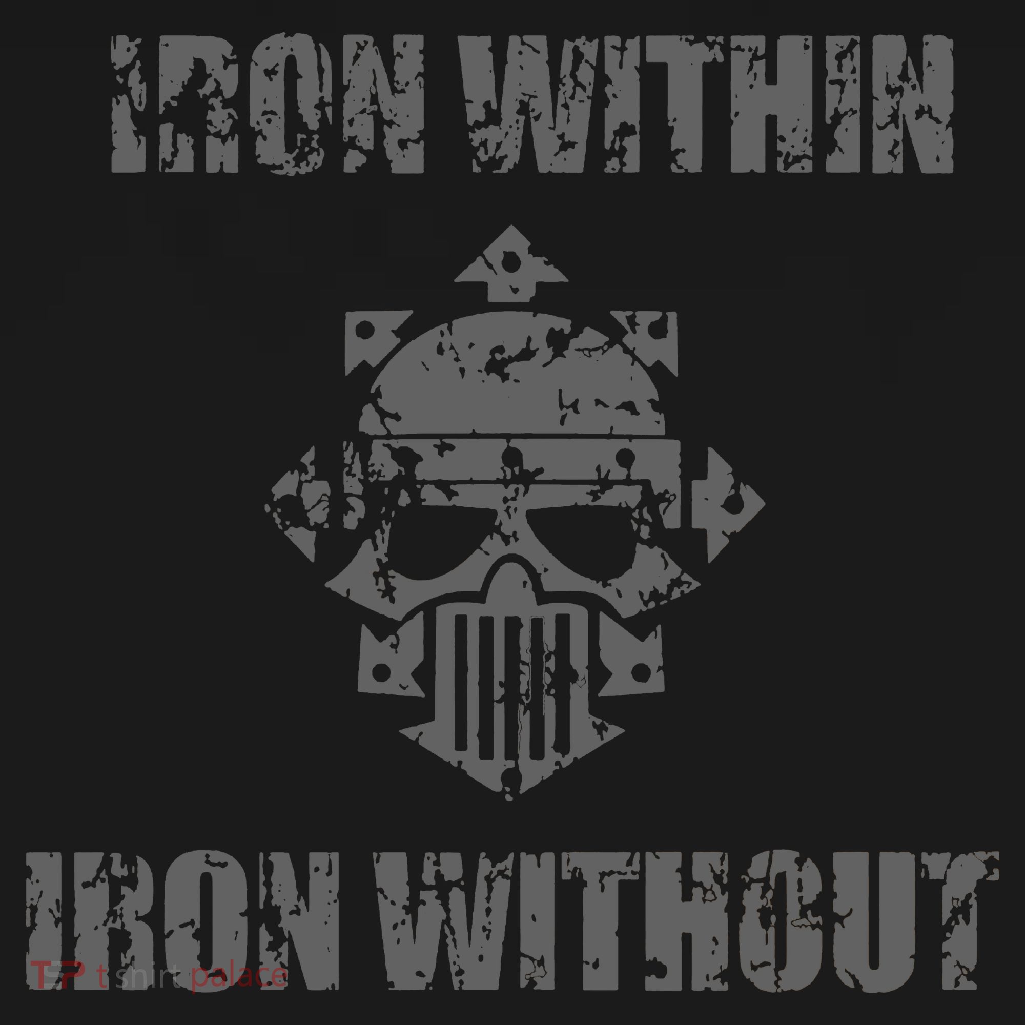 Iron Within Iron Without Marines Helmet Distresses Pajama Set