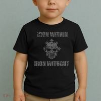 Iron Within Iron Without Marines Helmet Distresses Toddler T-Shirt thumb 2