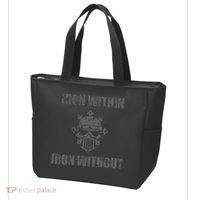 Iron Within Iron Without Marines Helmet Distresses Tote Bag thumb 3
