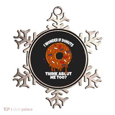 I Wonder If Donuts Think About Me Too | Doughnuts Cute Donut Ornament