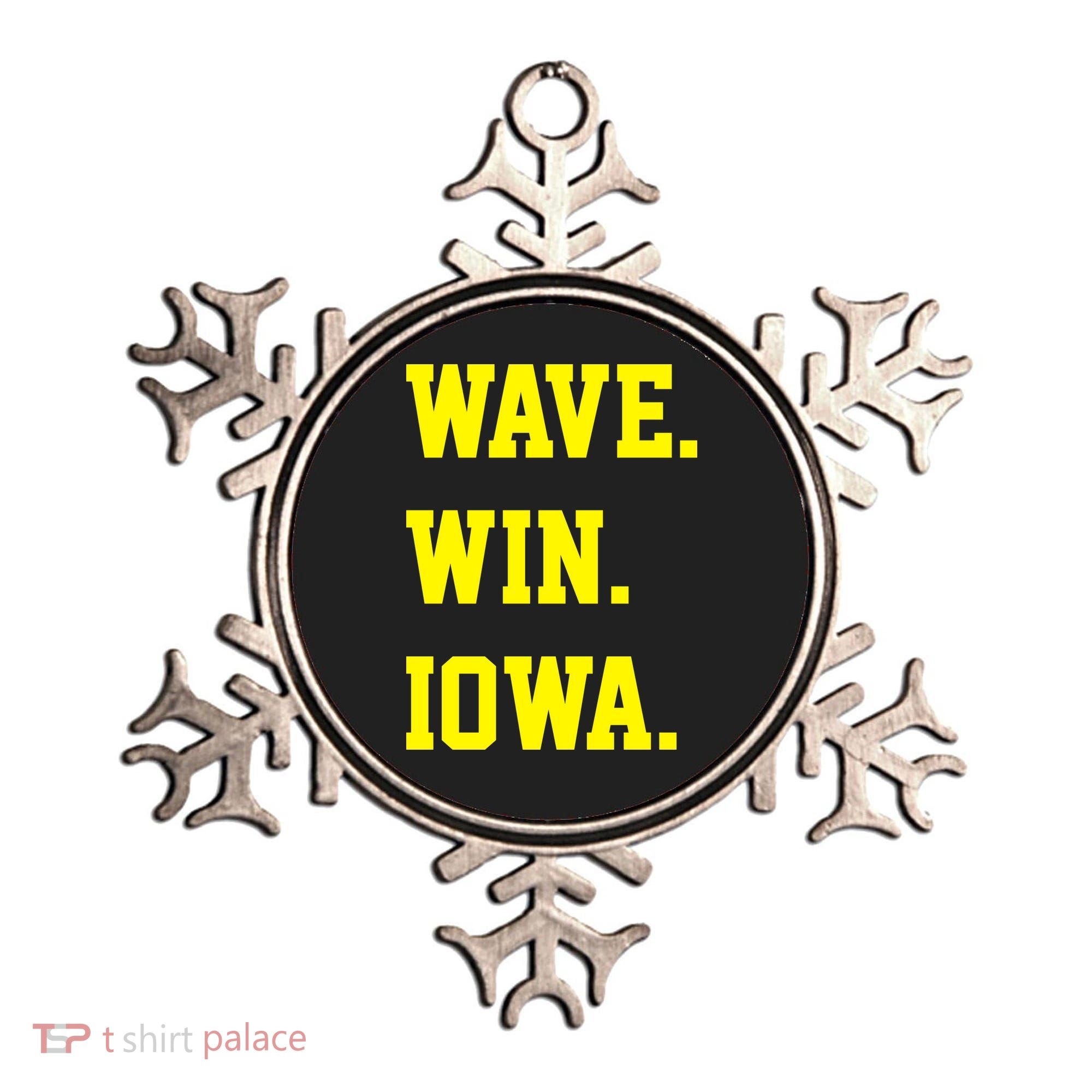 Iowa Wave Ornament