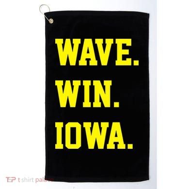 Iowa Wave Golf Towel