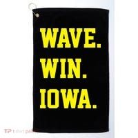 Iowa Wave Golf Towel thumb 0