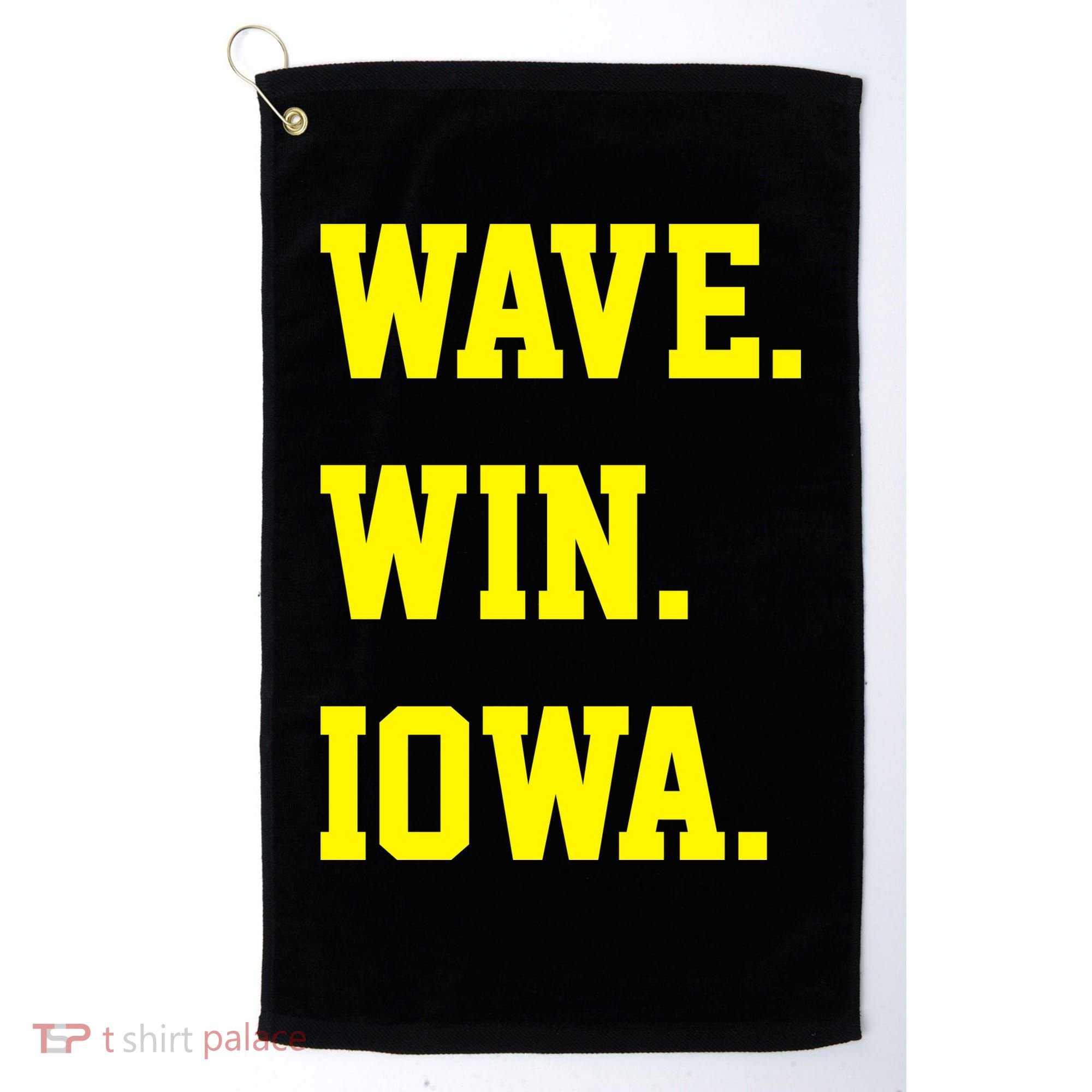 Iowa Wave Golf Towel