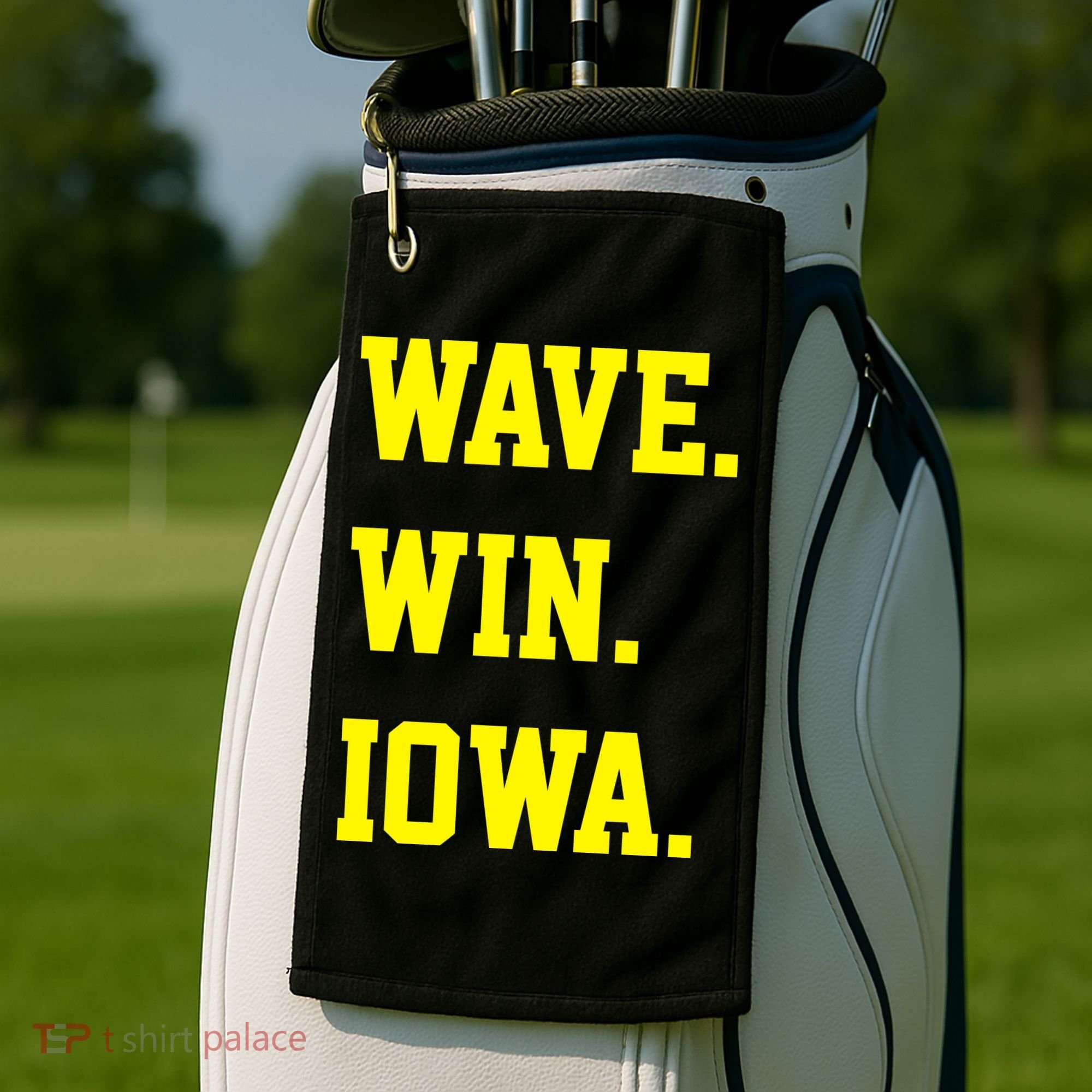 Iowa Wave Golf Towel