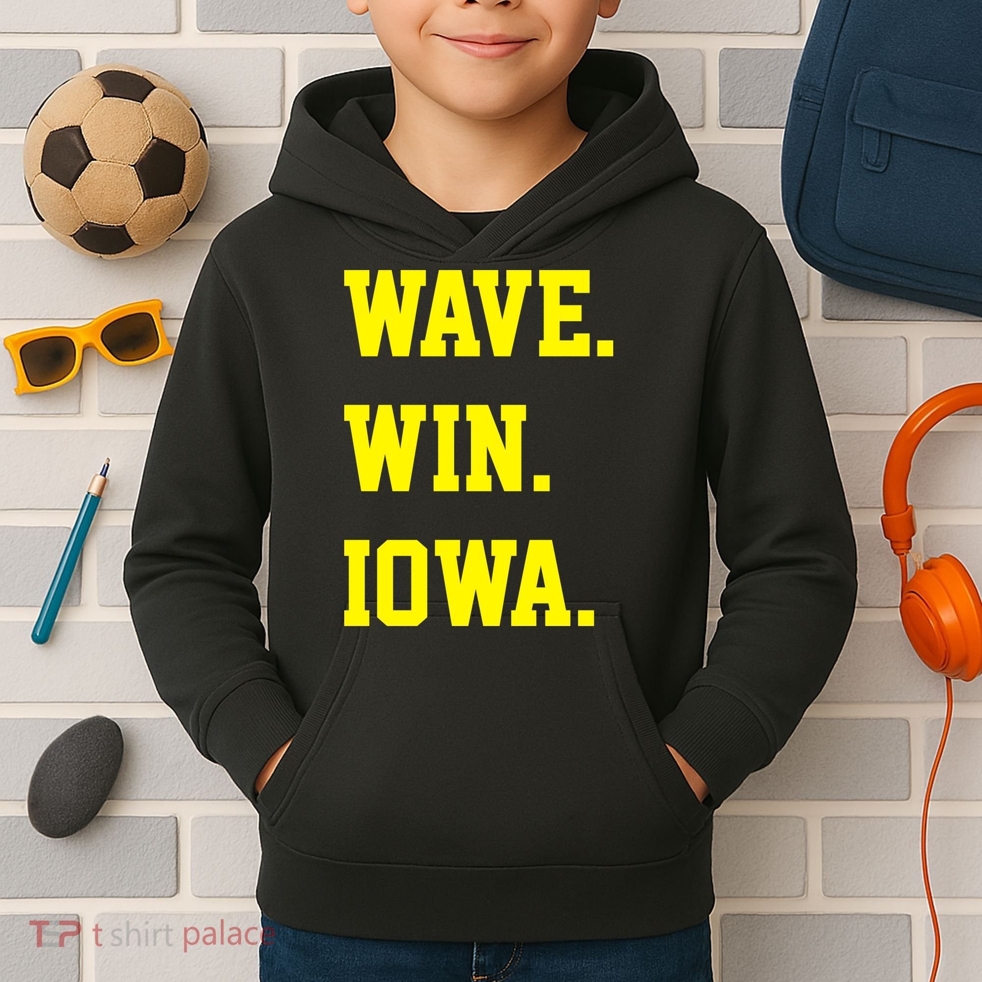 Iowa Wave Kids Hoodie