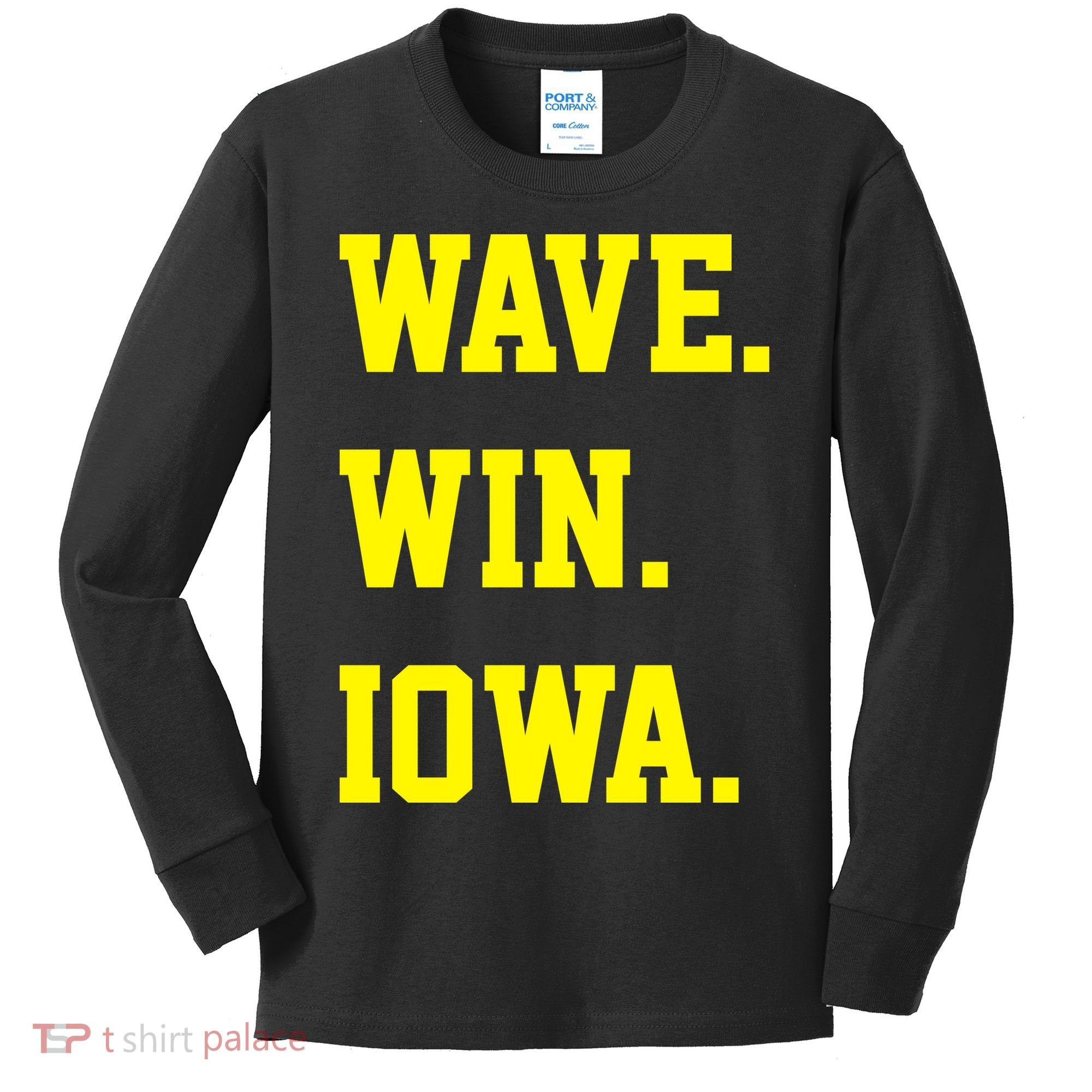Iowa Wave Kids Long Sleeve Shirt