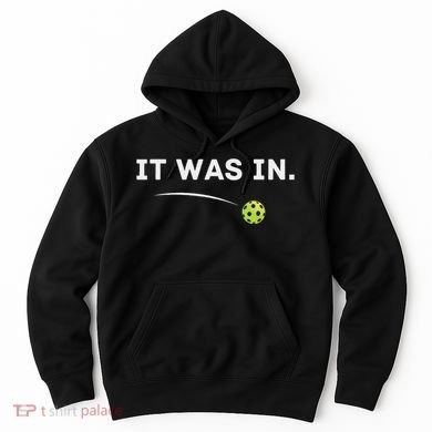 It Was In Funny Pickleball Player Paddleball Lover Hoodie