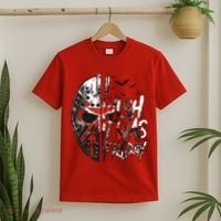 I Wish It Was Friday Jason I Wish It Was Friday Jason Horror Halloween T-Shirt thumb 2