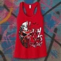 I Wish It Was Friday Jason I Wish It Was Friday Jason Horror Halloween Women's Tank Top thumb 3