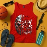 I Wish It Was Friday Jason I Wish It Was Friday Jason Horror Halloween Tank Top thumb 4