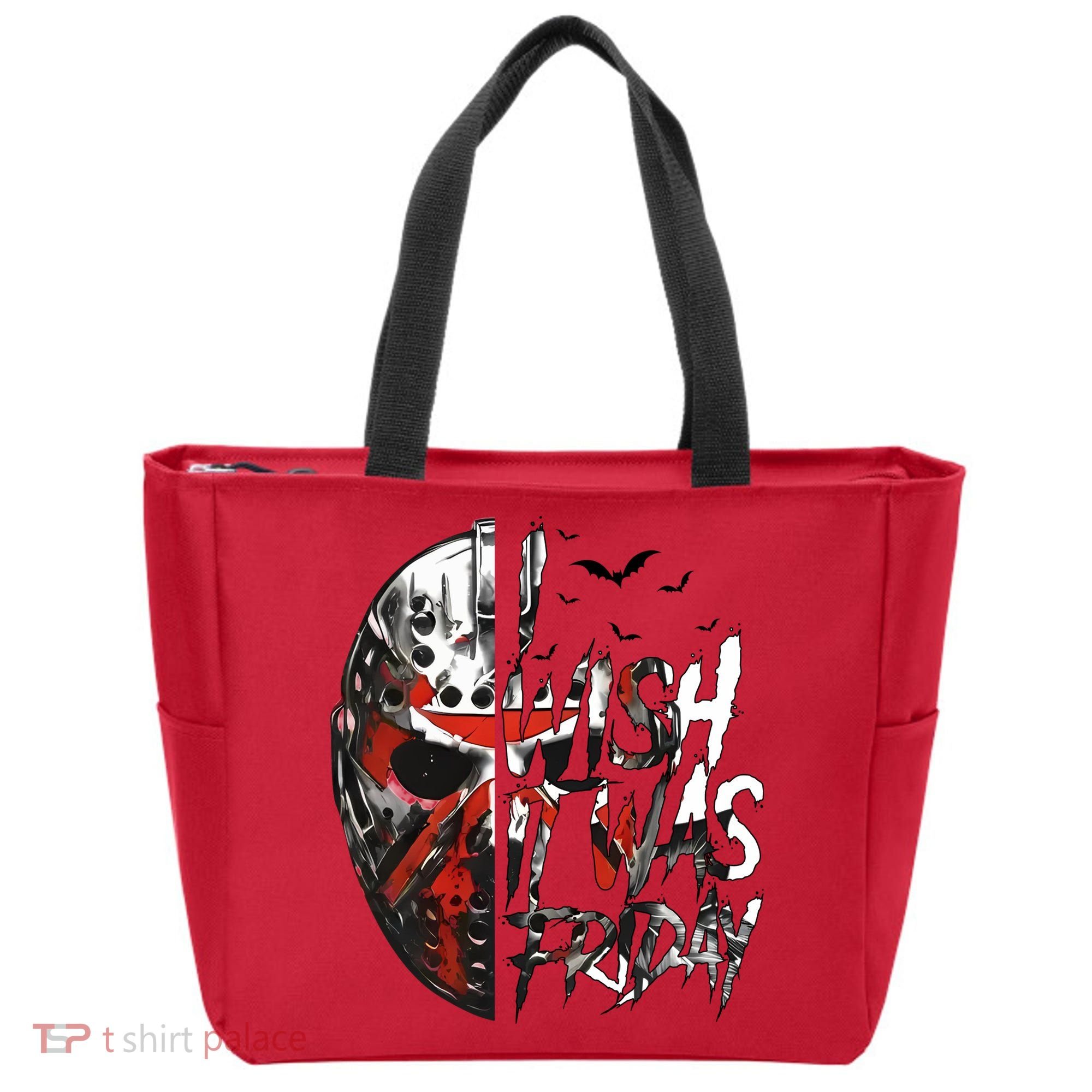 I Wish It Was Friday Jason I Wish It Was Friday Jason Horror Halloween Tote Bag