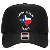 I Wish I Was In Texas Funny Texas Hat thumb 0