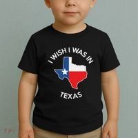 I Wish I Was In Texas Funny Texas Toddler T-Shirt thumb 2