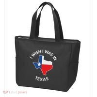 I Wish I Was In Texas Funny Texas Tote Bag thumb 3