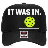 It Was In Funny Pickleball Player Paddleball Lover Hat thumb 0