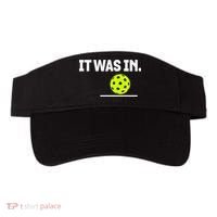 It Was In Funny Pickleball Player Paddleball Lover Visor thumb 0